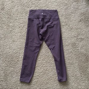 Lululemon plum leggings